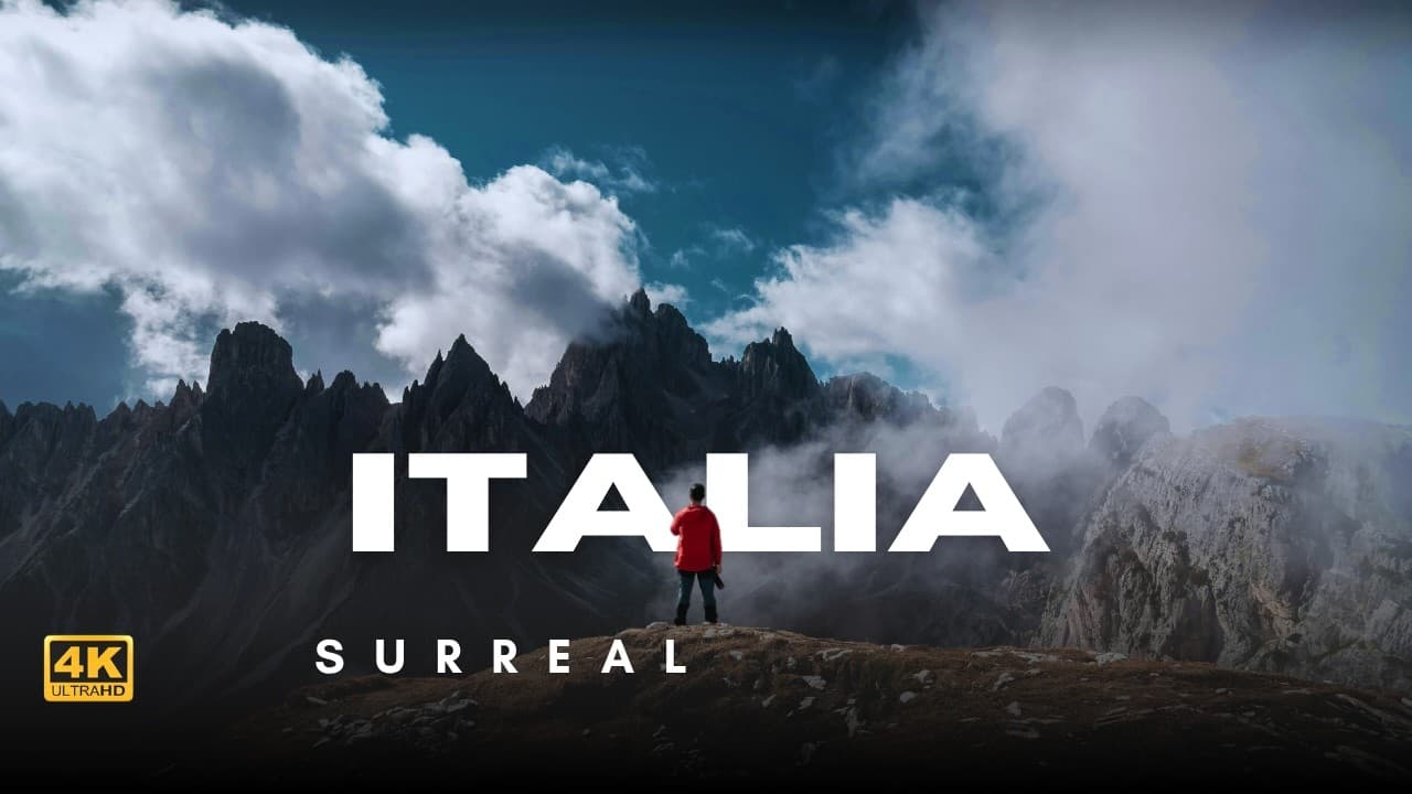 MARAVILHAS DA ITÁLIA 4K: UM ENCONTRO ENTRE ARTE, NATUREZA E ETERNIDADE